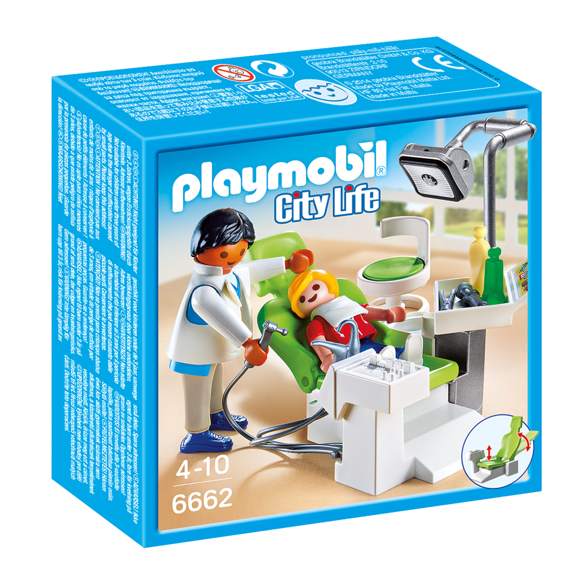 Playmobil Dentist With Patient 6662 Playmobil Dentist With Patient 6662