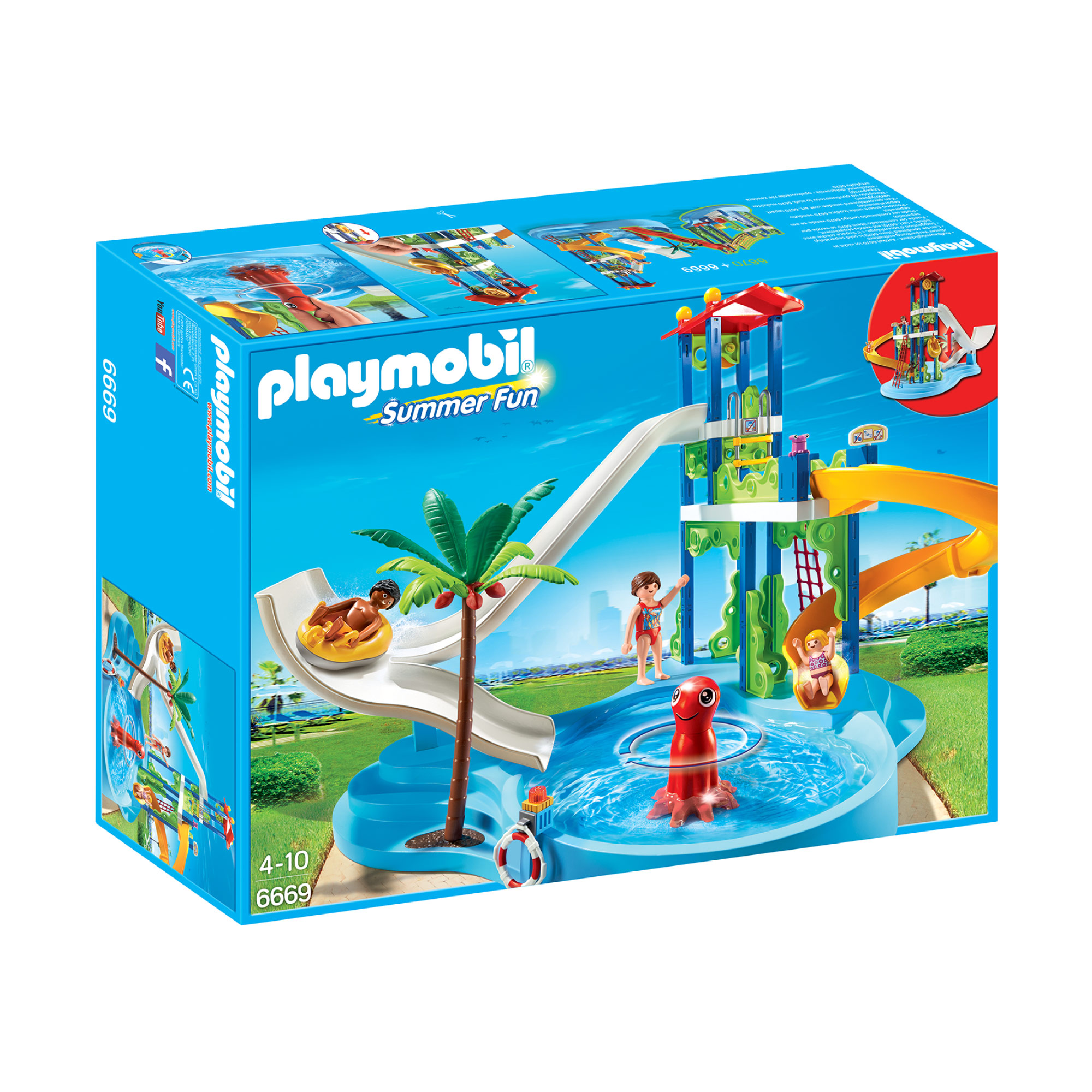 Playmobil Water Park With Slides 6669 Playmobil Water Park With Slides 6669