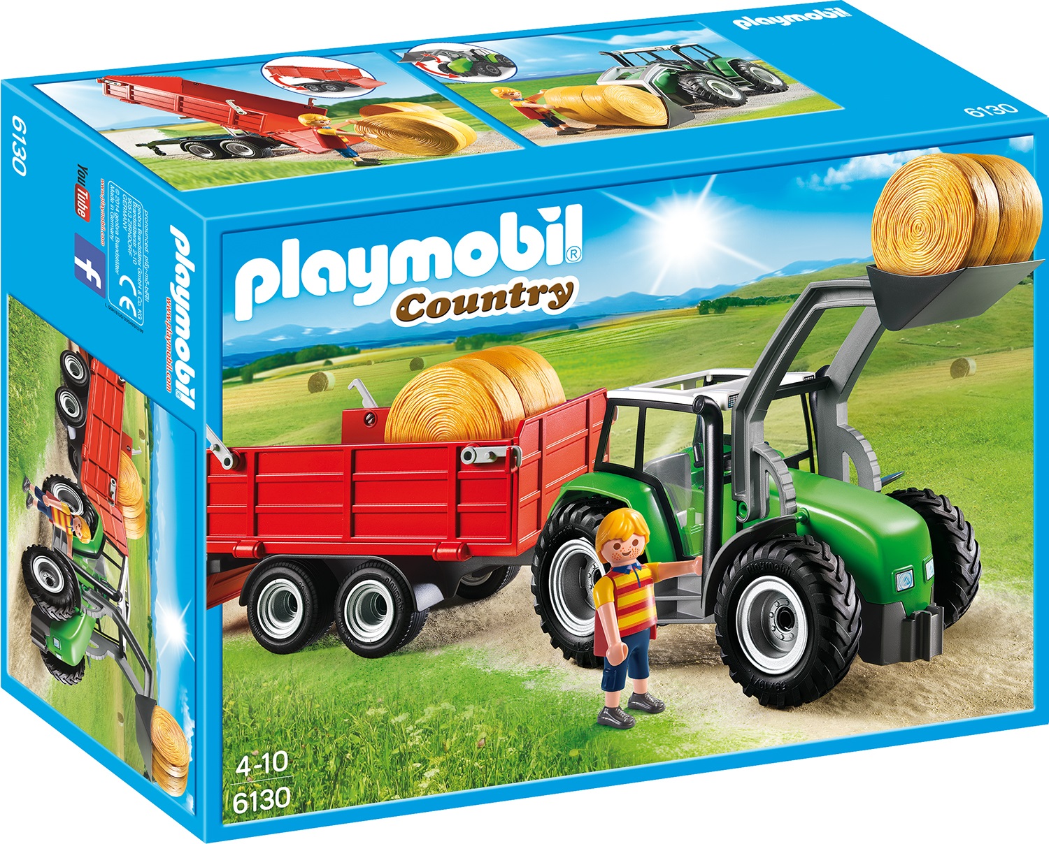 Playmobil Large Tractor 6130 Playmobil Large Tractor 6130