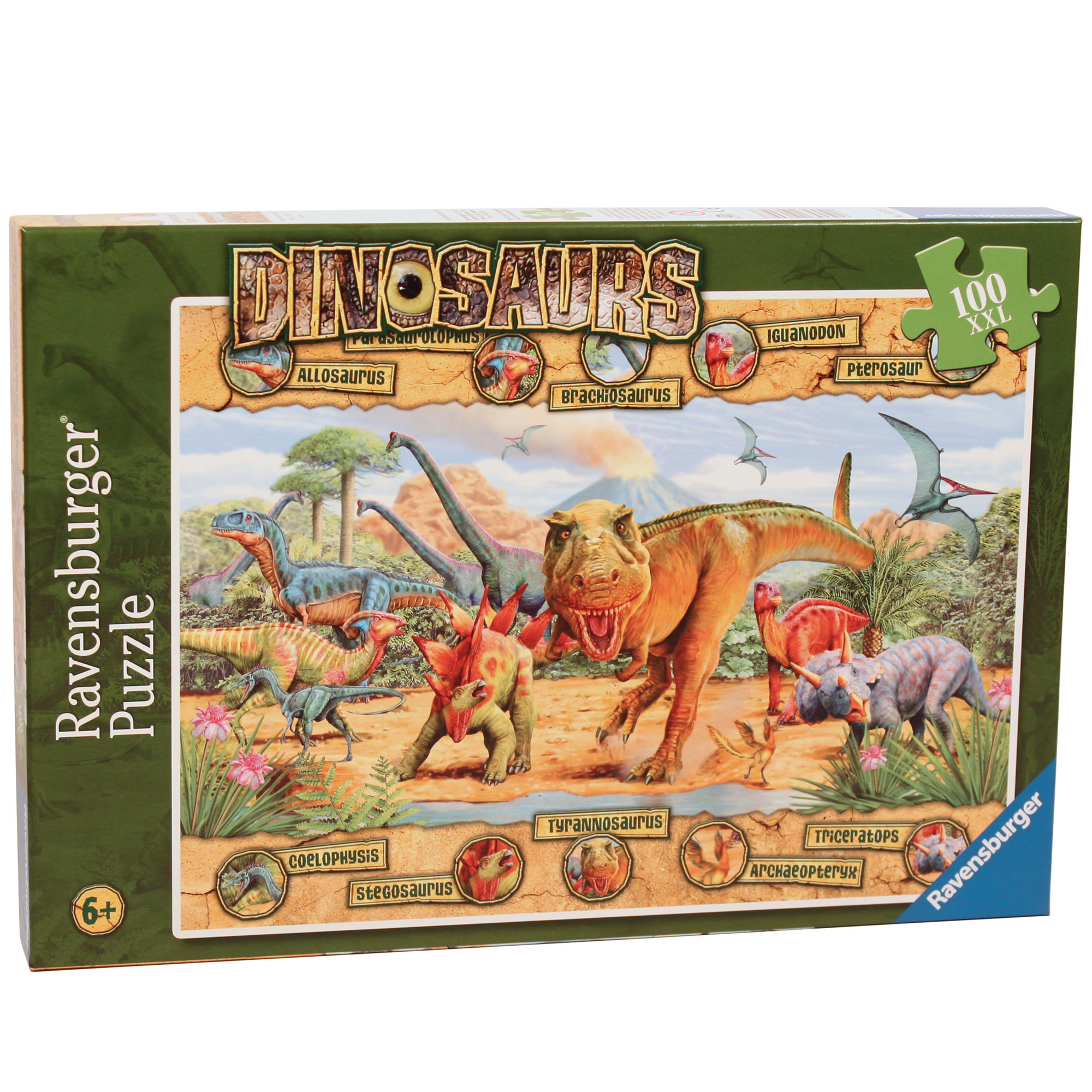 Ravensburger Dinosaurs XXL 100 Piece Puzzle Ravensburger Dinosaurs XXL 100 Piece Puzzle