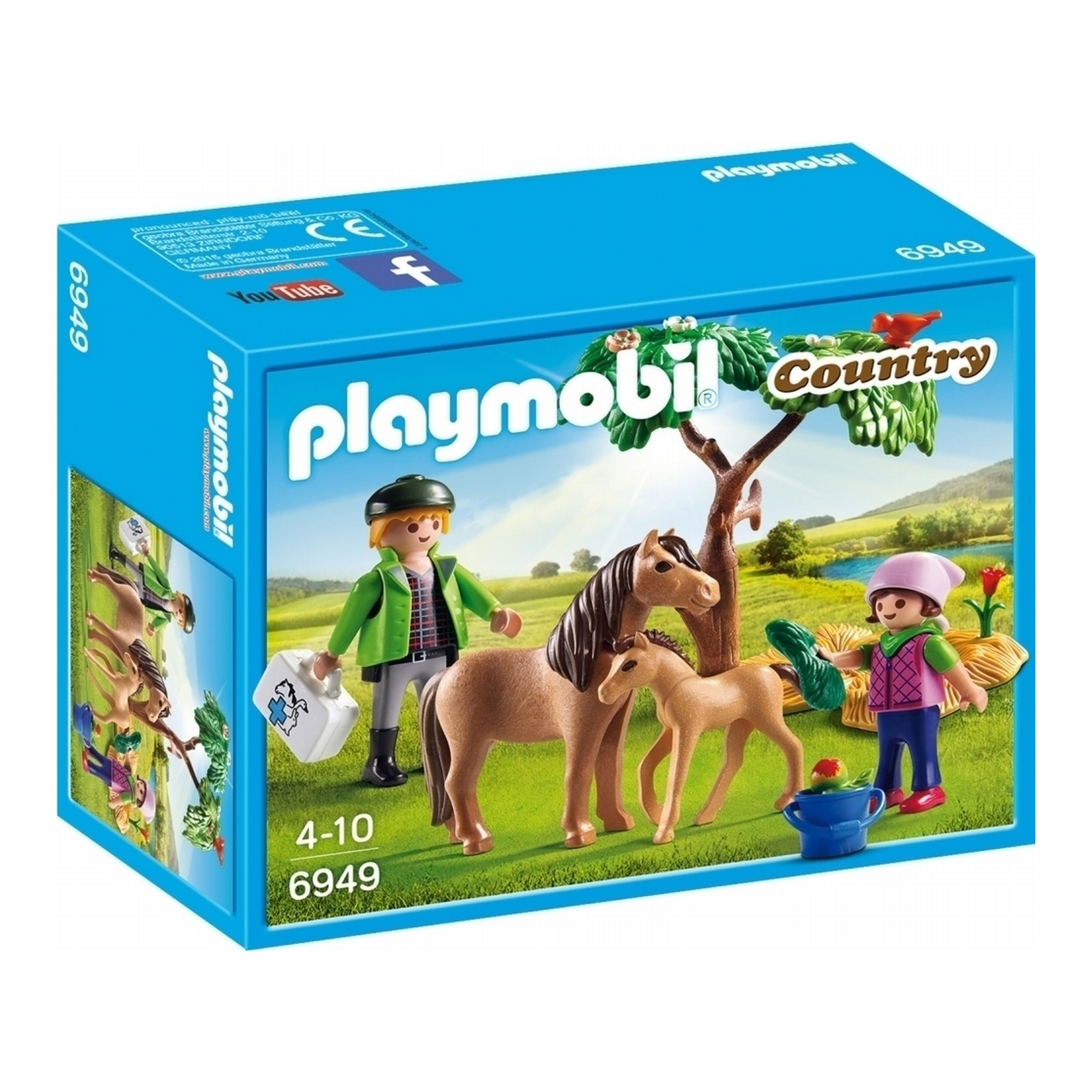 Playmobil Country Vet With Pony & Foal 6949 Playmobil Country Vet With Pony & Foal 6949