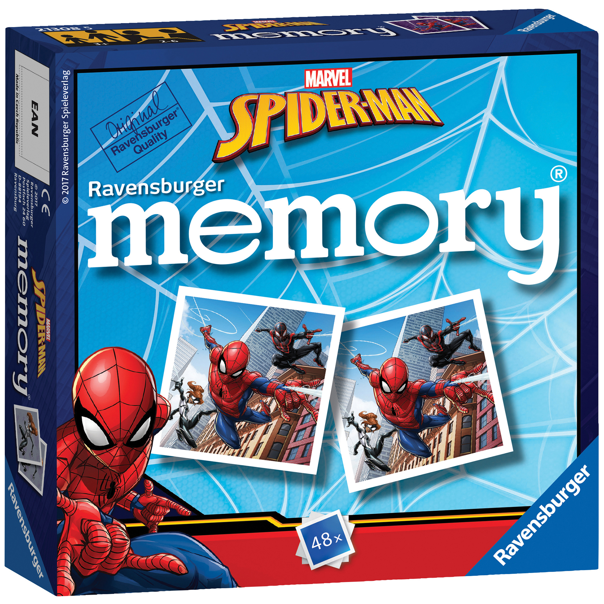 Ravensburger Marvel Spider Man Memory Game Ravensburger Marvel Spider Man Memory Game