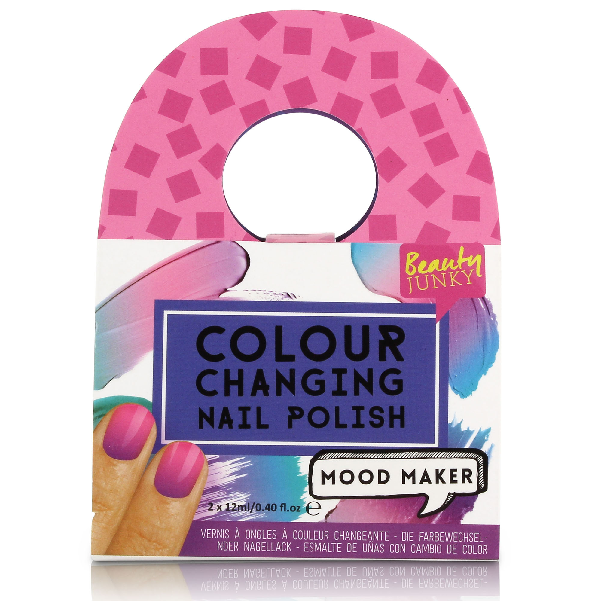 Moodmaker Colour Changing Purple Nail Polish Moodmaker Colour Changing Purple Nail Polish