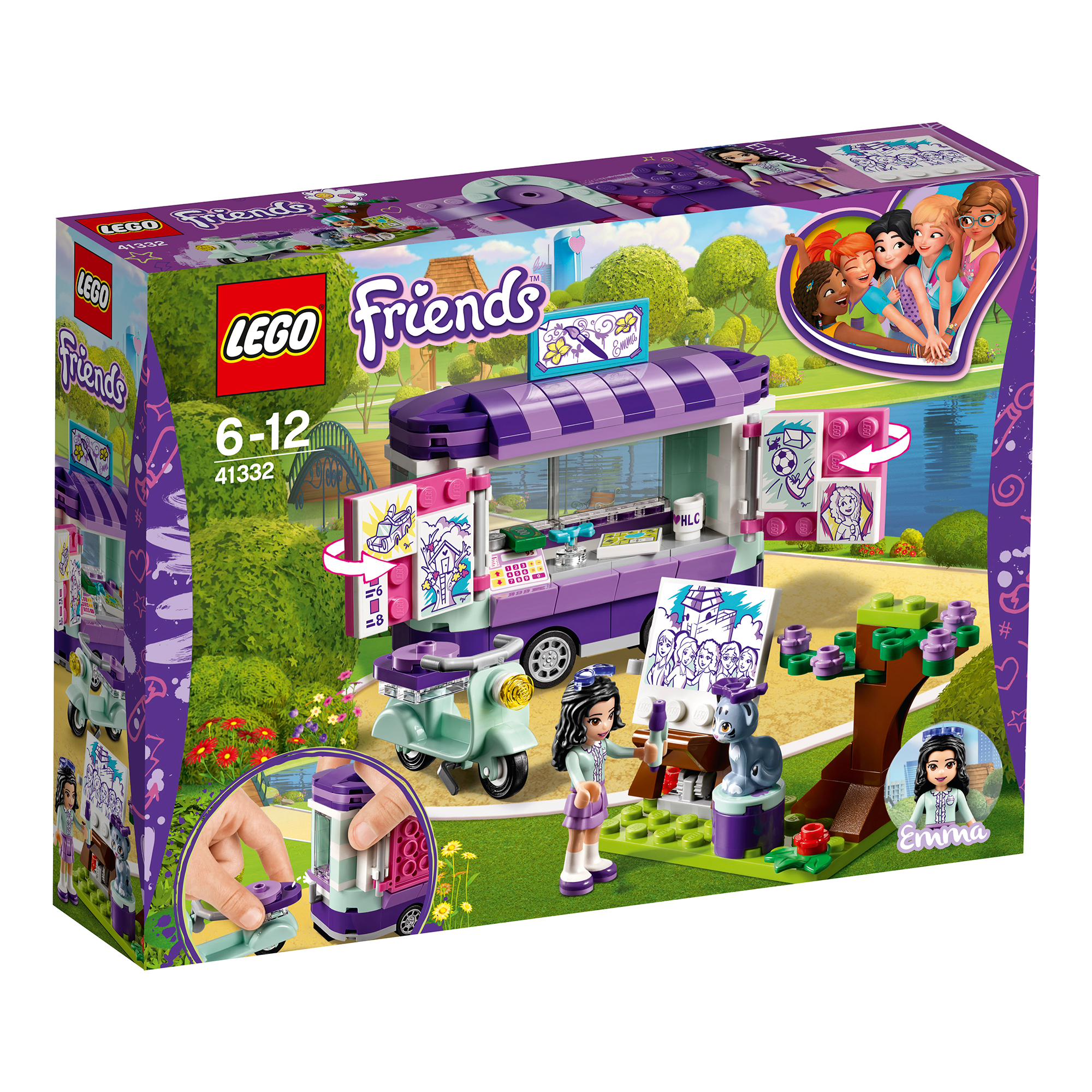 LEGO Friends Emmas Art Stand 41332 LEGO Friends Emmas Art Stand 41332