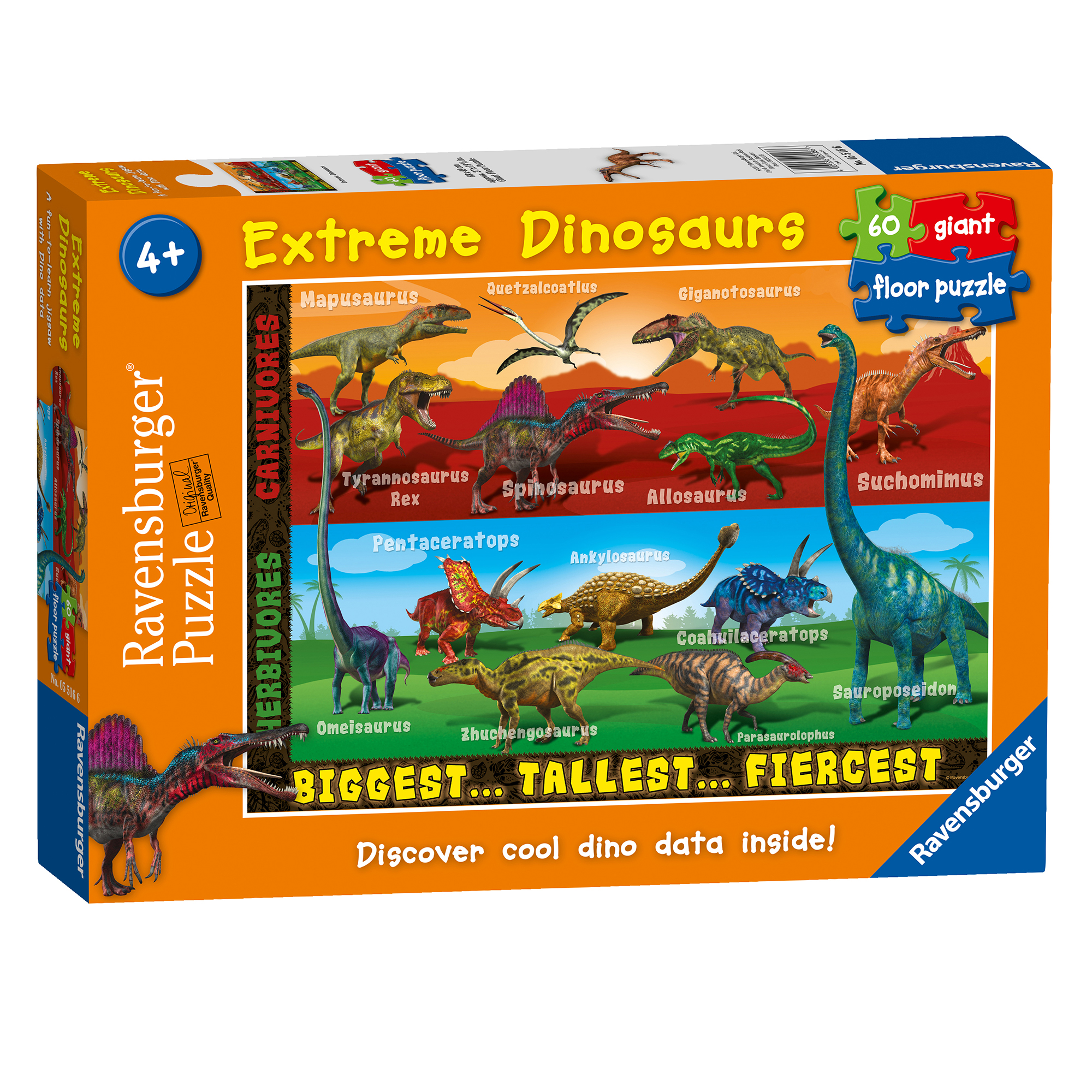 Ravensburger Extreme Dinosaurs Floor Puzzle Ravensburger Extreme Dinosaurs Floor Puzzle