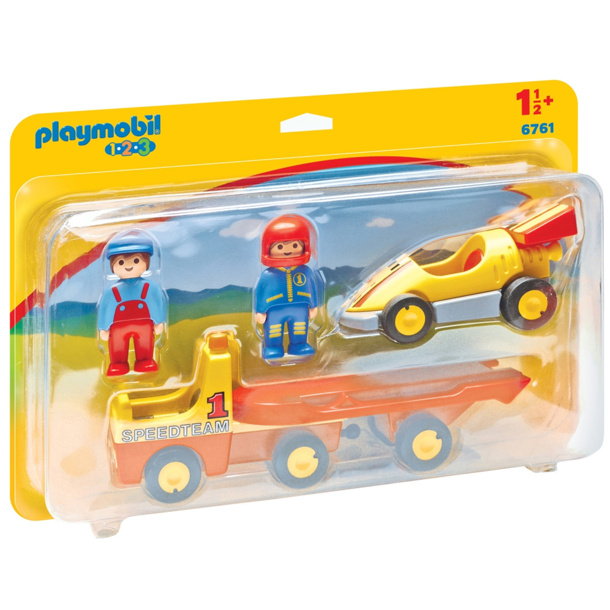Playmobil 123 Tow Truck With Race Car 6761 Playmobil 123 Tow Truck With Race Car 6761