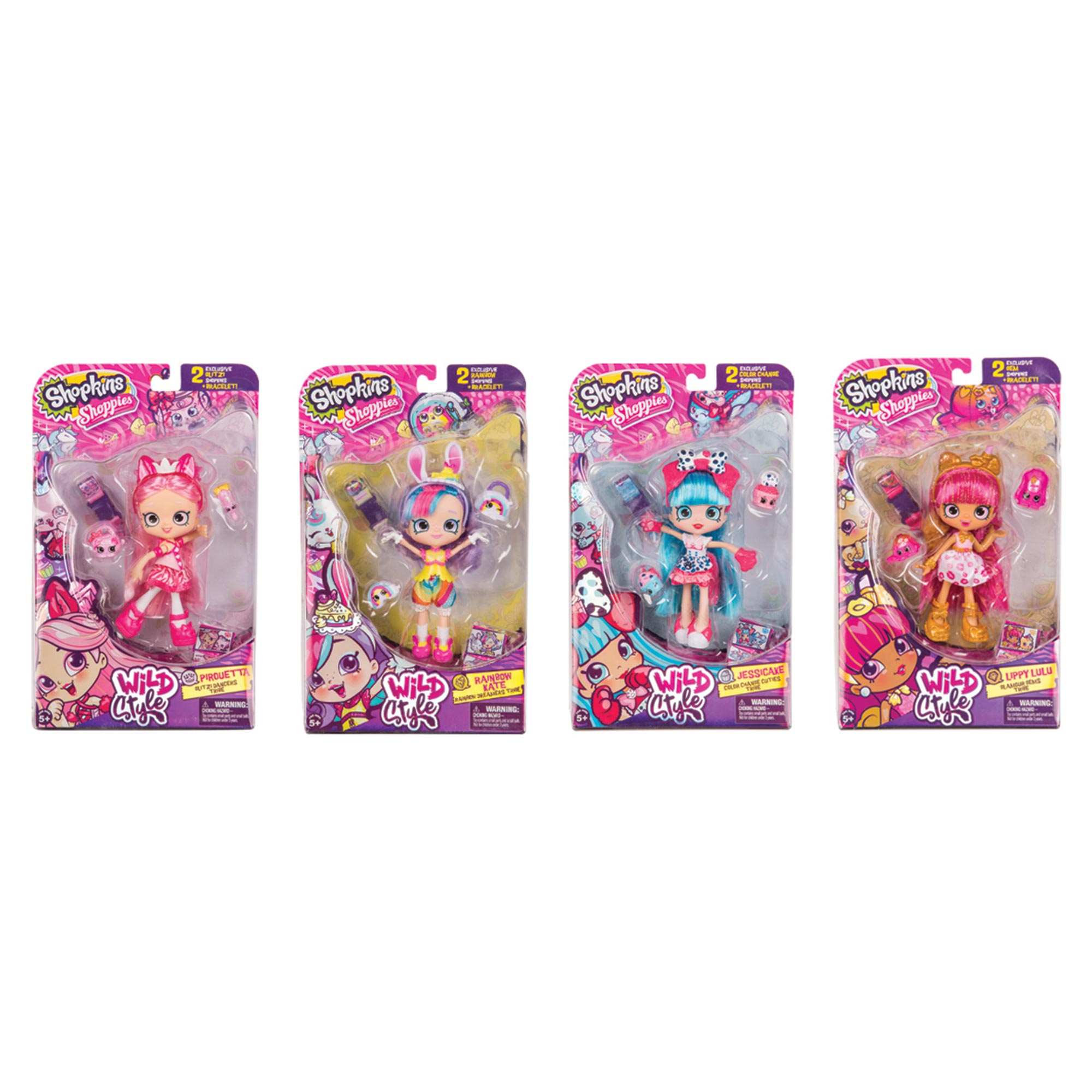Shopkins Wild Style Shoppies Dolls Series 9 Assortment W1 Shopkins Wild Style Shoppies Dolls Series 9 Assortment W1