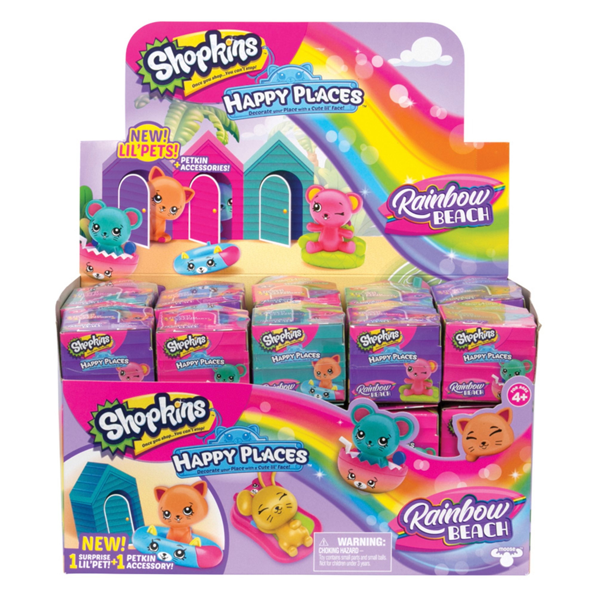 Shopkins Happy Places Rainbow Beach Assortment Pack Shopkins Happy Places Rainbow Beach Assortment Pack
