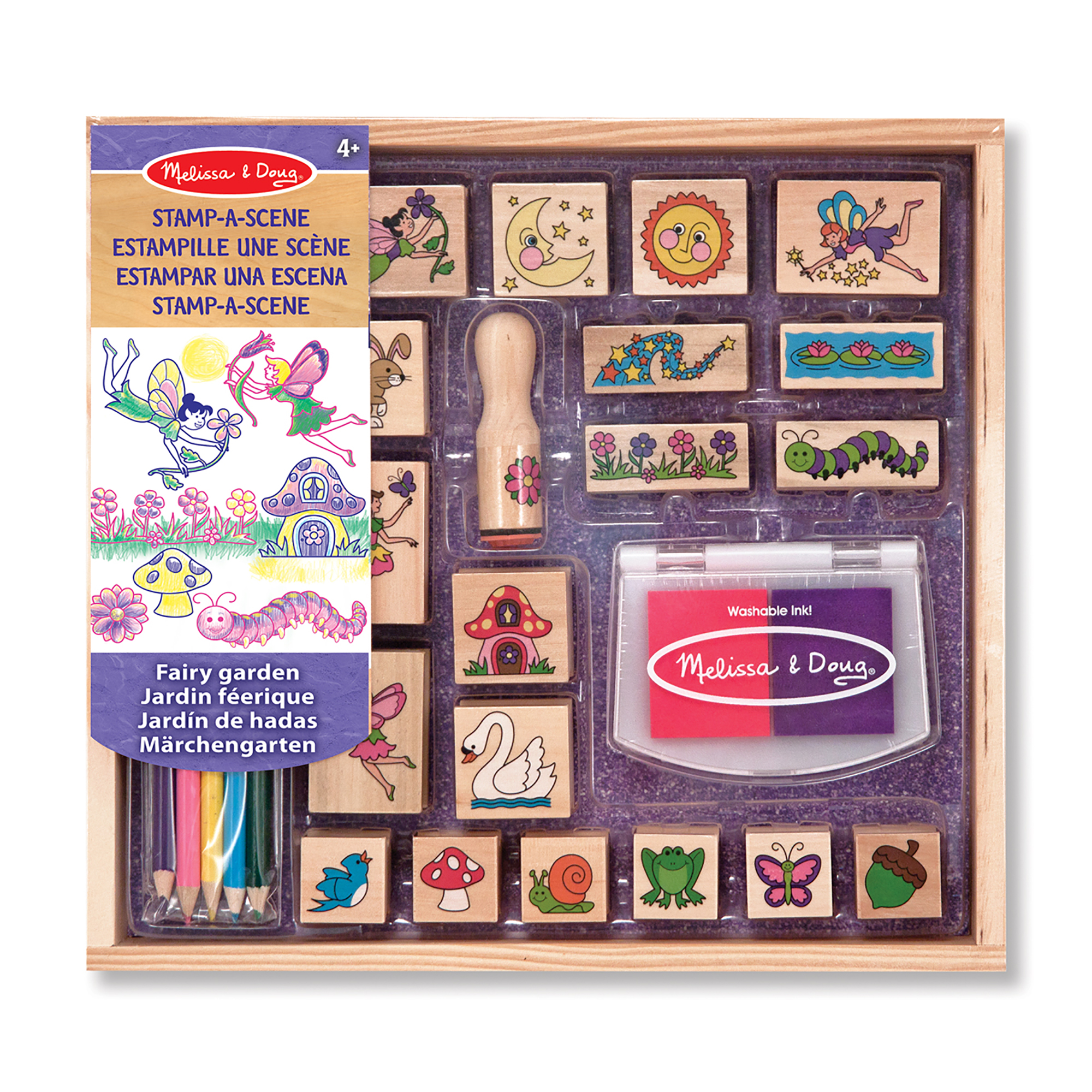 Melissa & Doug Stamp A Scene Fairy Garden Melissa & Doug Stamp A Scene Fairy Garden
