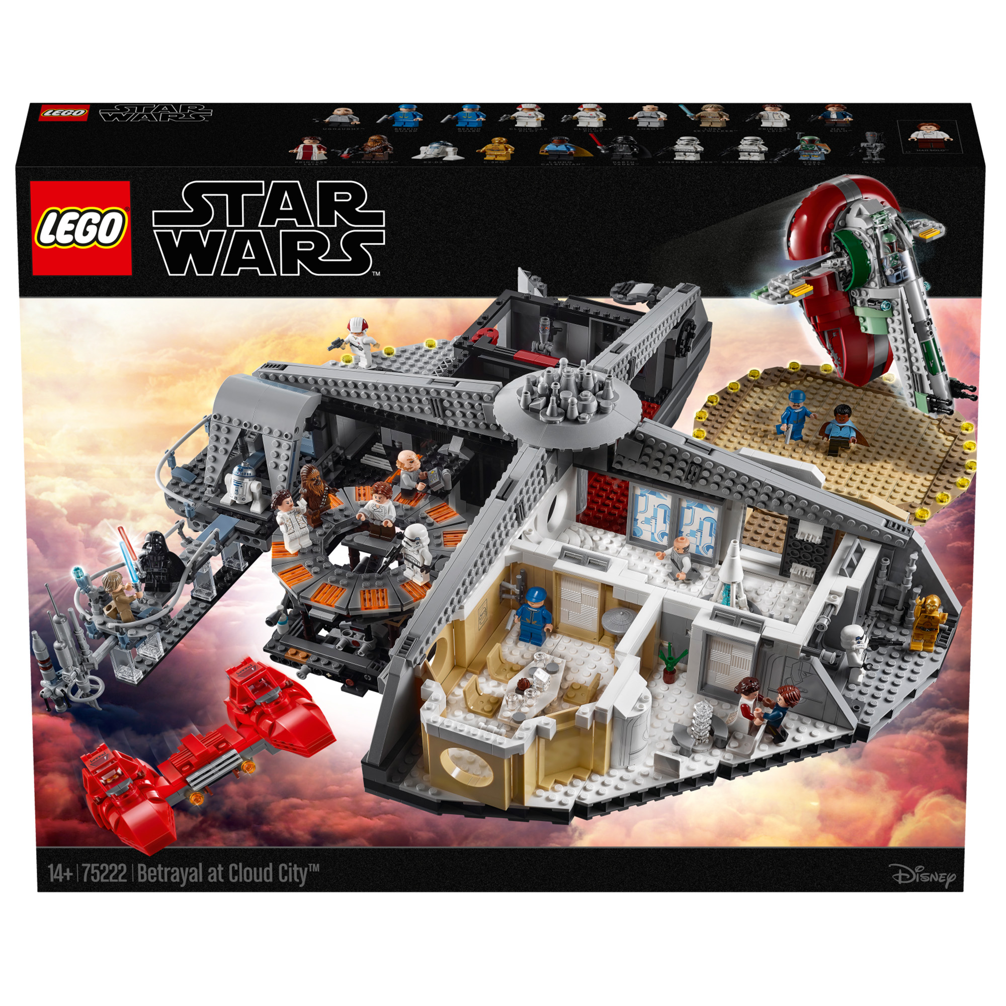 LEGO Star Wars Betrayal At Cloud City Set 75222 LEGO Star Wars Betrayal At Cloud City Set 75222