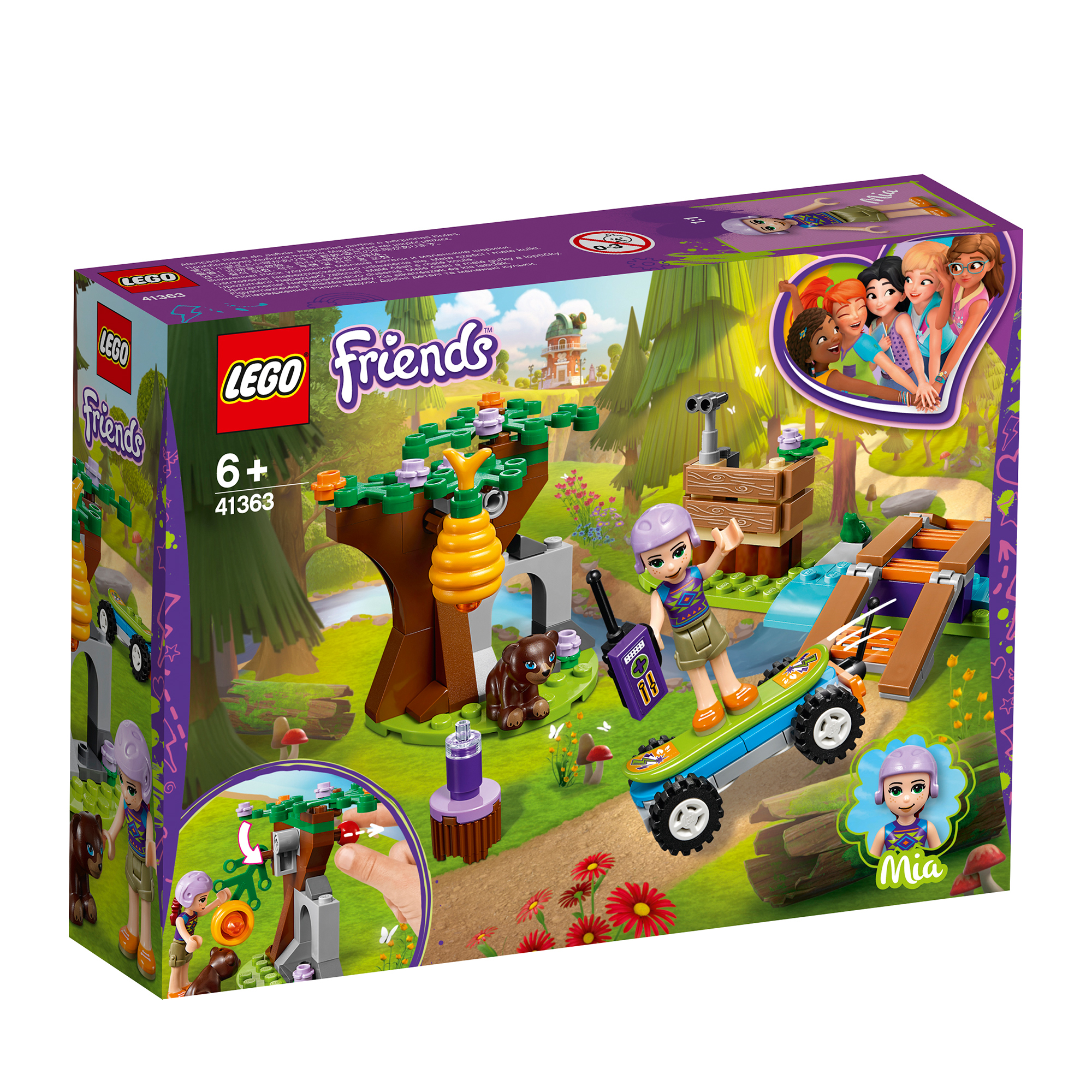 LEGO Friends Mia's Forest Adventure 41363 LEGO Friends Mia's Forest Adventure 41363