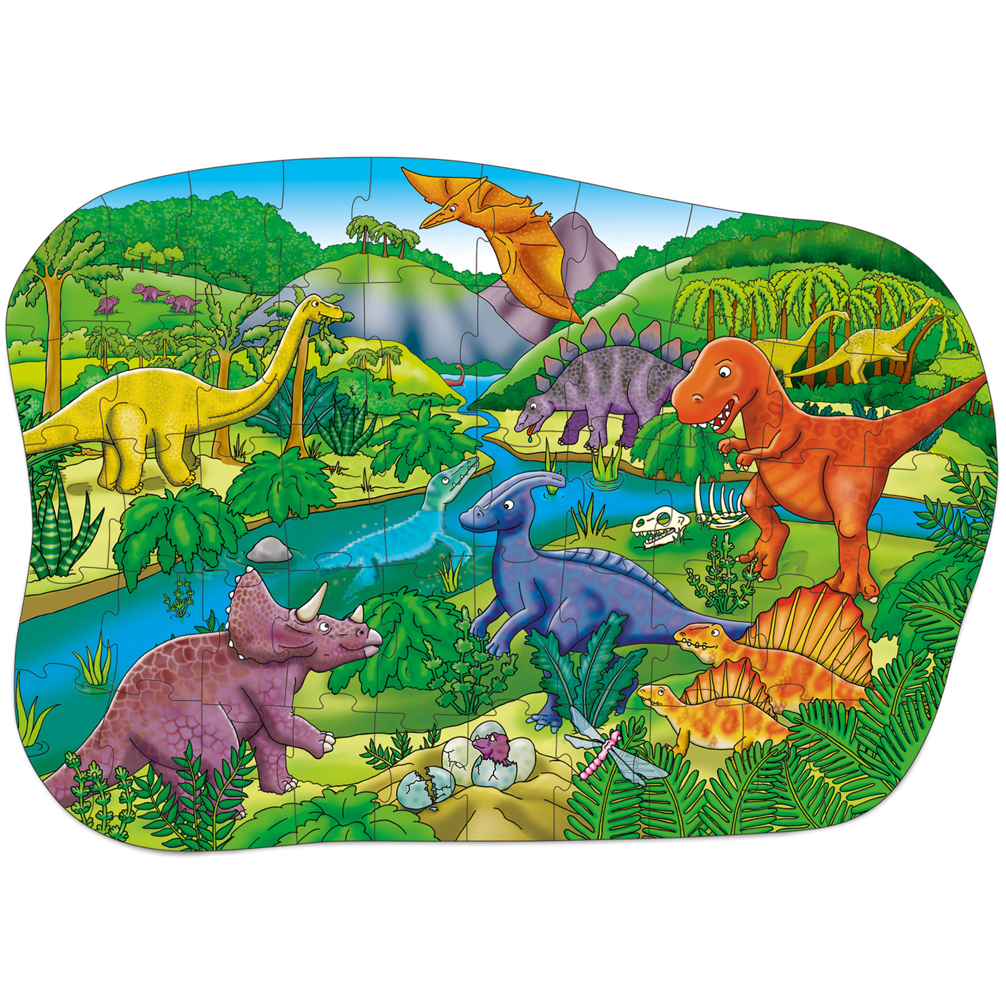 Big Dinosaur Puzzle Big Dinosaur Puzzle