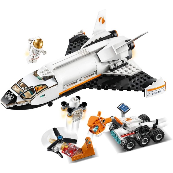 City Space Port Mars Research Shuttle