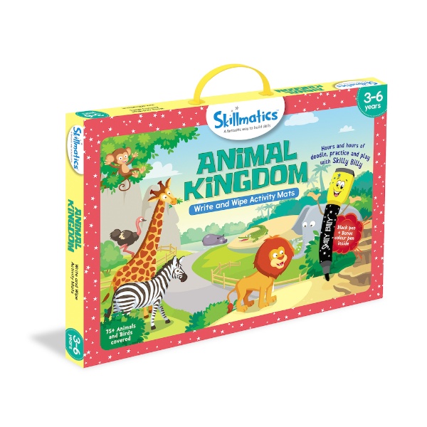Animal Planet Erasable And Reusable Activity Mats