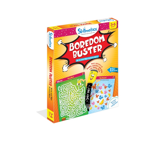 Boredom Buster Erasable And Reusable Activity Mats