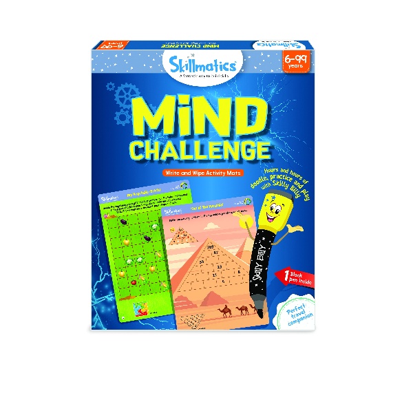 Mind Challenge Erasable And Reusable Activity Mats