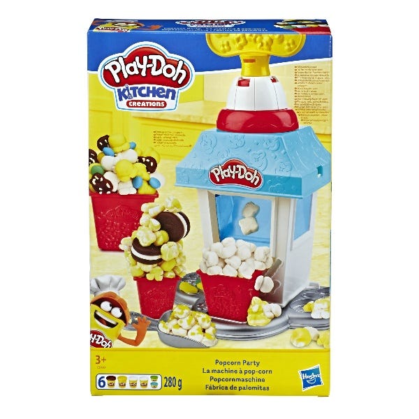 Play Doh Kitchen Creations Popcorn Party
