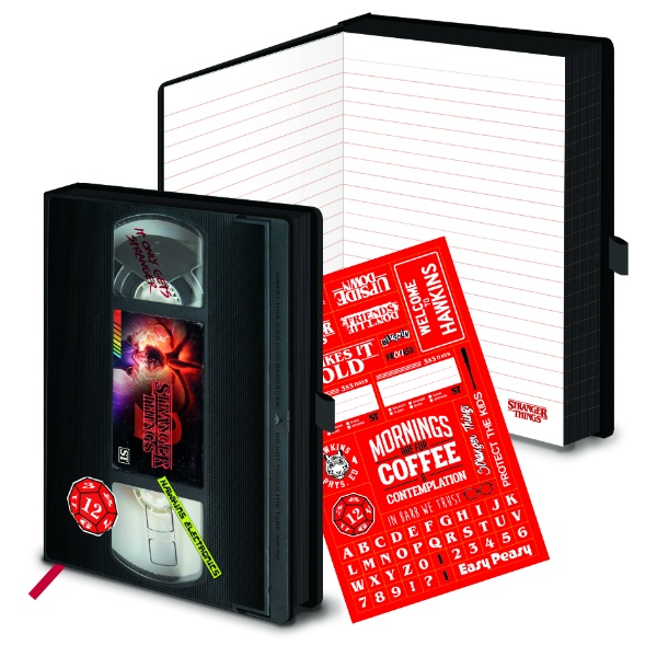 Stranger Things Vhs Season Two A5 Premium Notebook