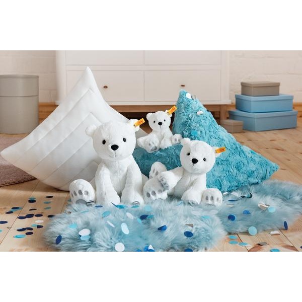 Steiff Soft Cuddly Friends Lasse Polar Bear White