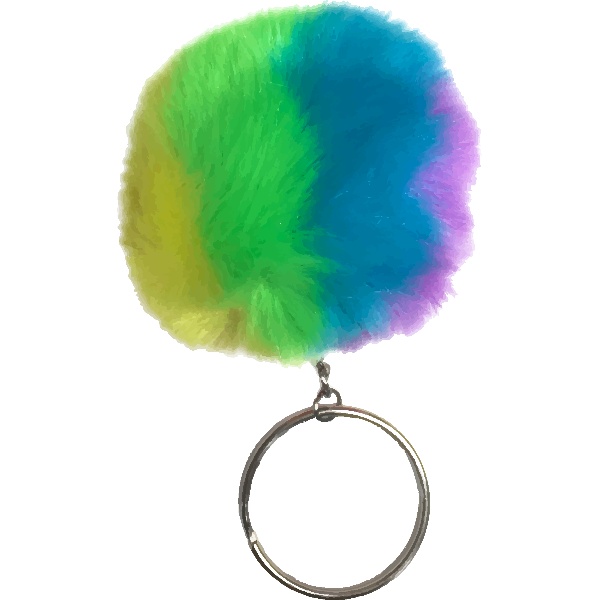 Gogopo Fluffy Neon Keyrin