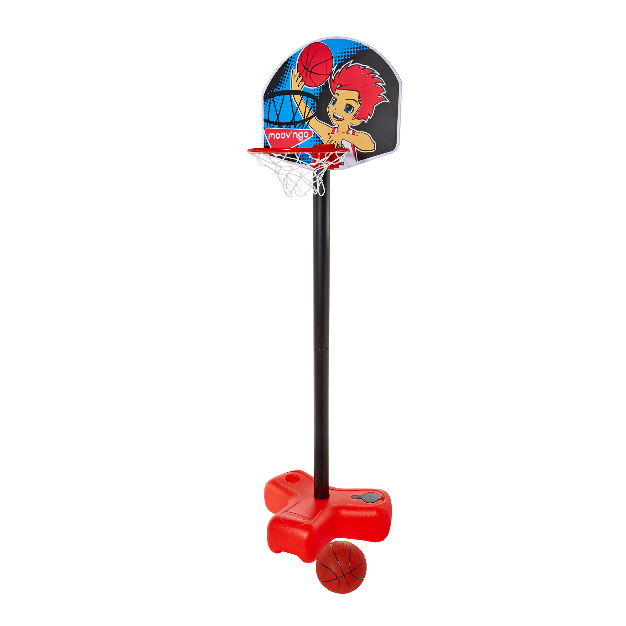 Moov'ngo 160cm Adjustable Basketball Set Moov'ngo 160cm Adjustable Basketball Set