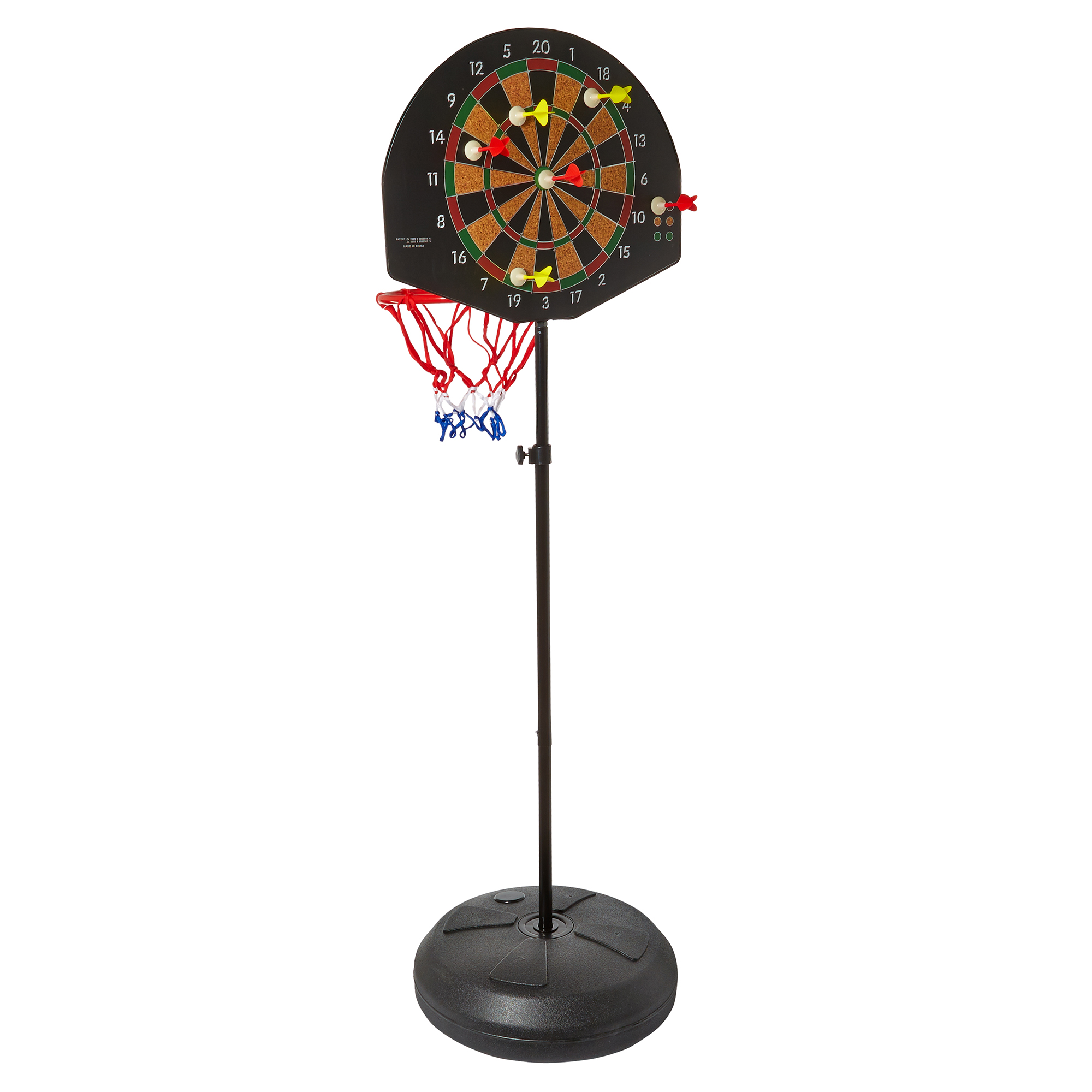 Moov'ngo 2 In 1 Basketball Dartboard Set Moov'ngo 2 In 1 Basketball Dartboard Set