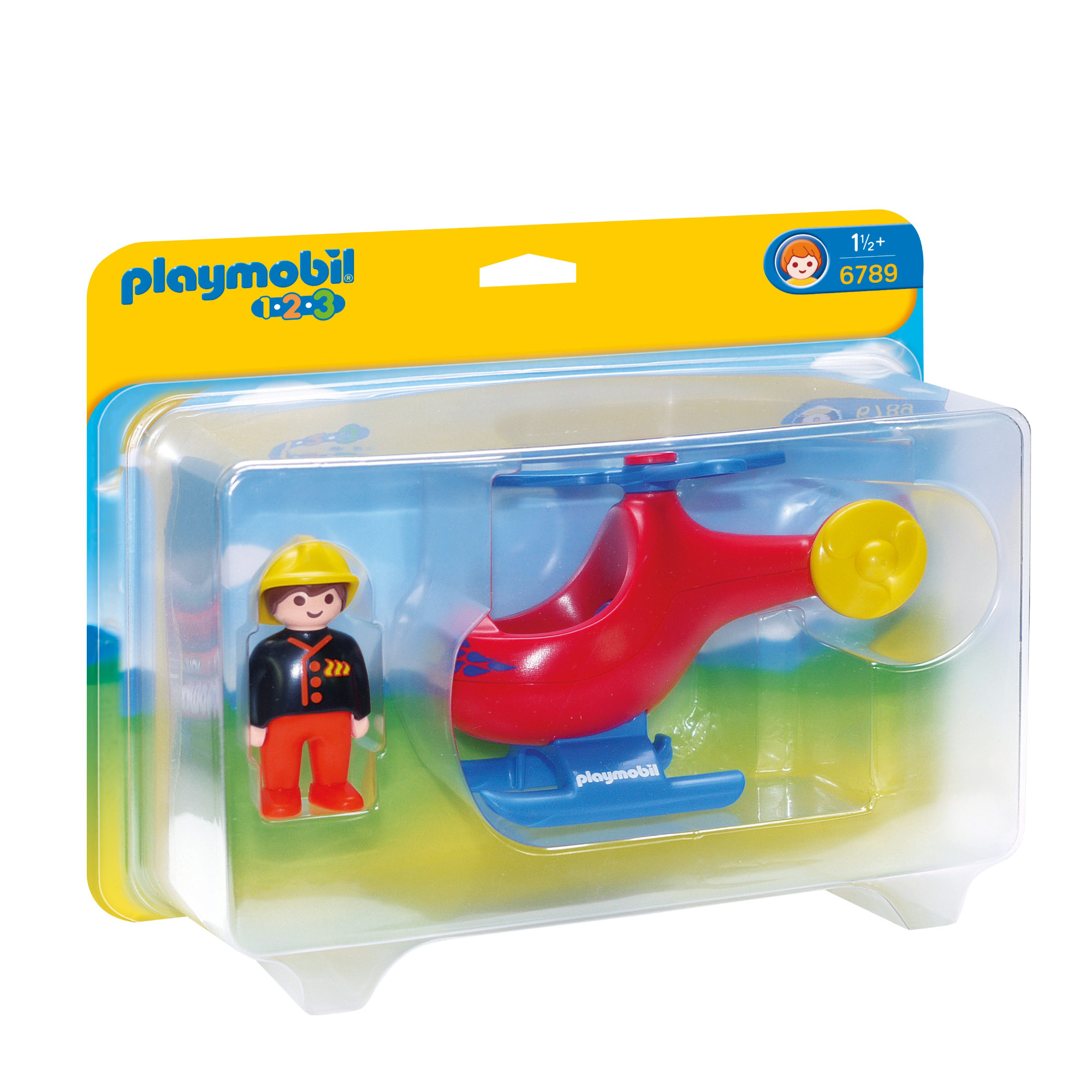 Playmobil 123 Fire Rescue Helicopter 6789 Playmobil 123 Fire Rescue Helicopter 6789