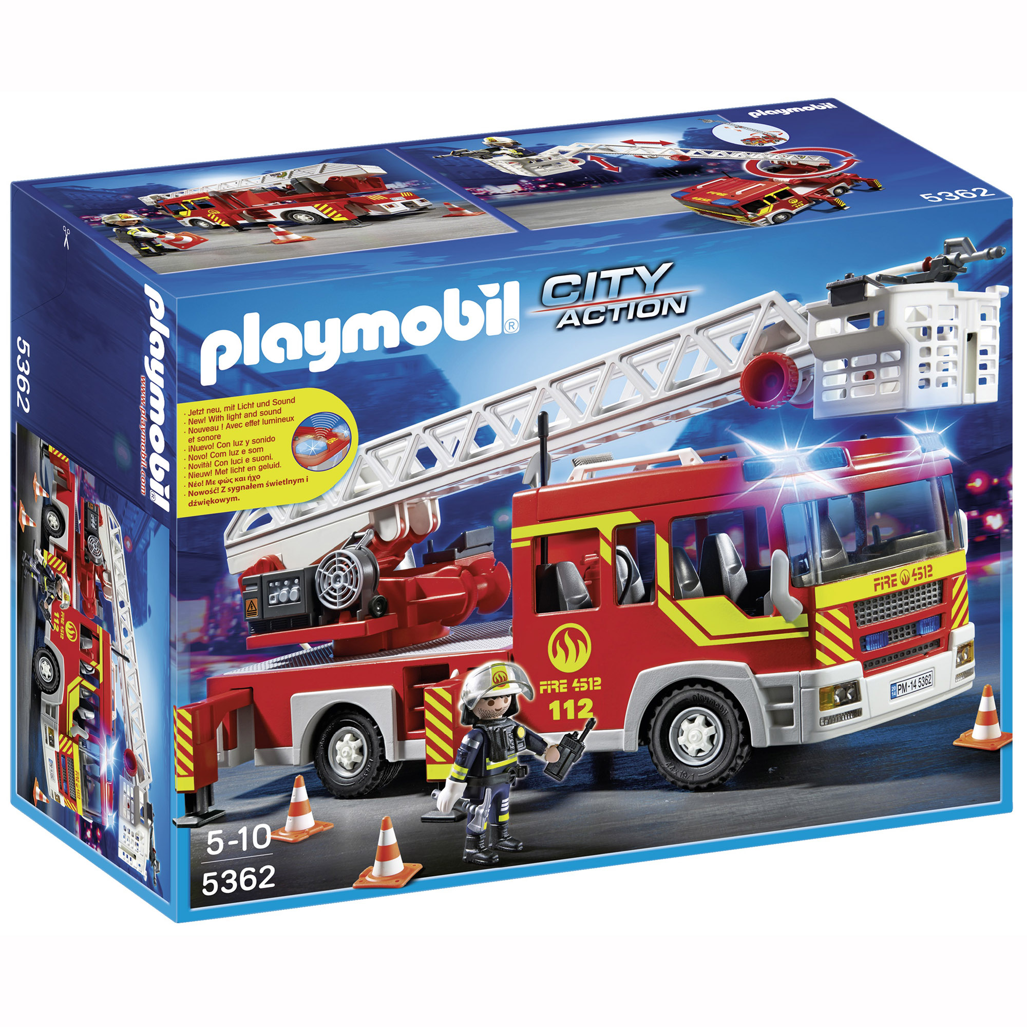 Playmobil Light & Sound Ladder Unit 5362 Playmobil Light & Sound Ladder Unit 5362