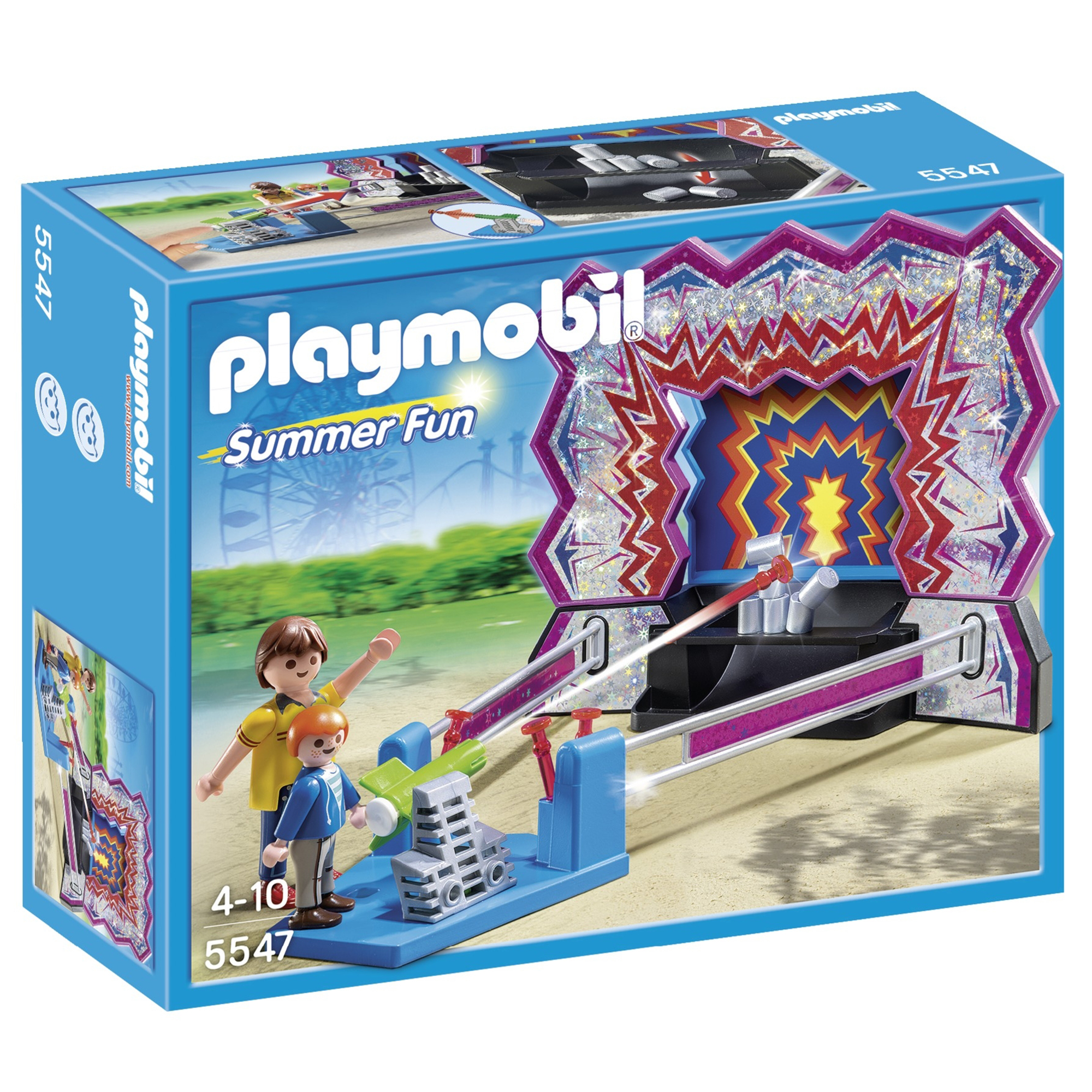Playmobil Tin Can Shooting Game 5547 Playmobil Tin Can Shooting Game 5547